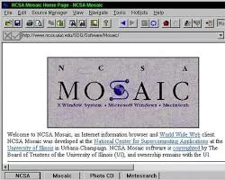 Creación del primer navegador web, NCSA Mosaic (Marc Andreessen)