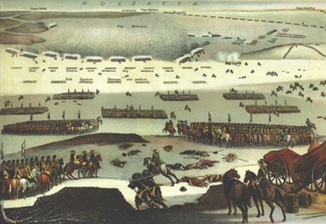 marschen över lilla bält.