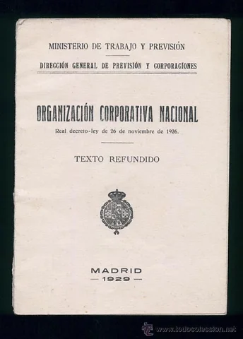 Decreto de Organización Corporativa Nacional