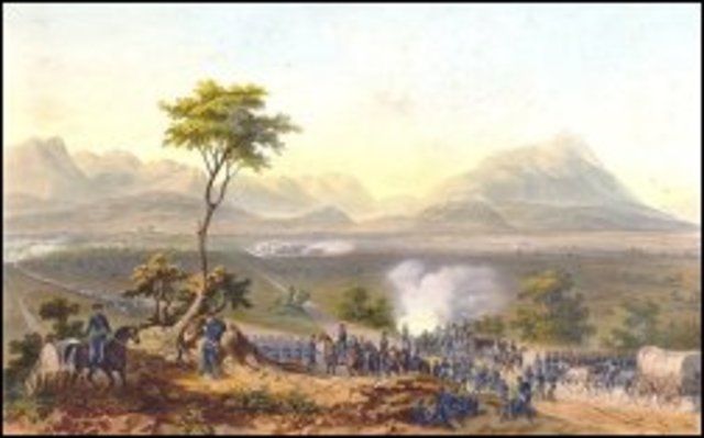 Het begin van de Mexicaans-Amerikaanse Oorlog