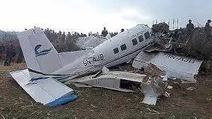Airplane crashed
