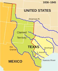Texas joins the USA