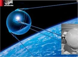 La URSS pone en órbita el Sputnik.