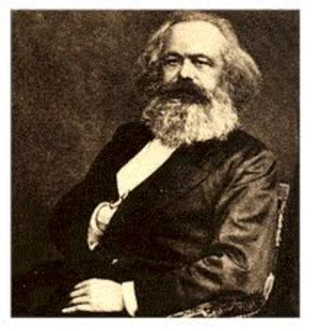 Pertaining to Marx, communism