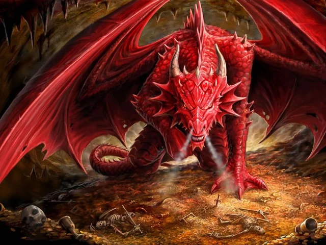 (D) Dragón Bíblico del Apocalipsis