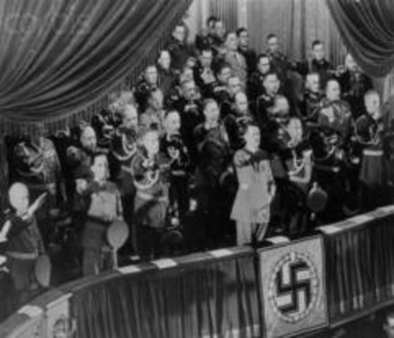 Nazis first Anti Jew Law