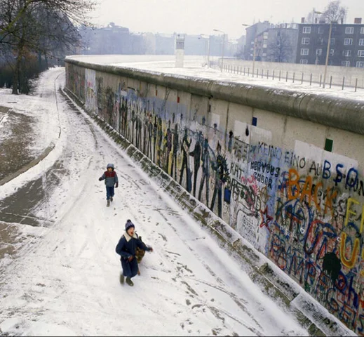Berlin Wall Goes Down
