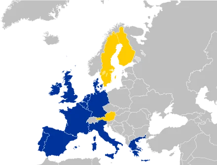 Finnland, Österreich und Schweden treten der EU bei