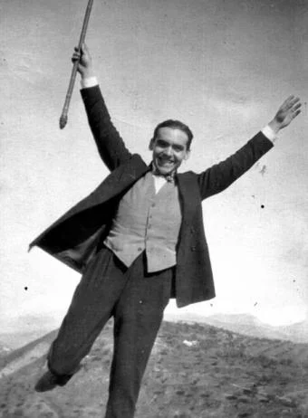Fusilamiento de Federico García Lorca en Granada.