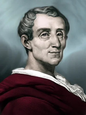 Montesquieu pubblica De l'espirit des loix (Lo spirito delle leggi)