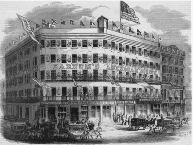 Barnum's American Museum Opens in Manhattan
