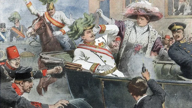 Assassination of Archduke Franz Ferdinand (and his wife)