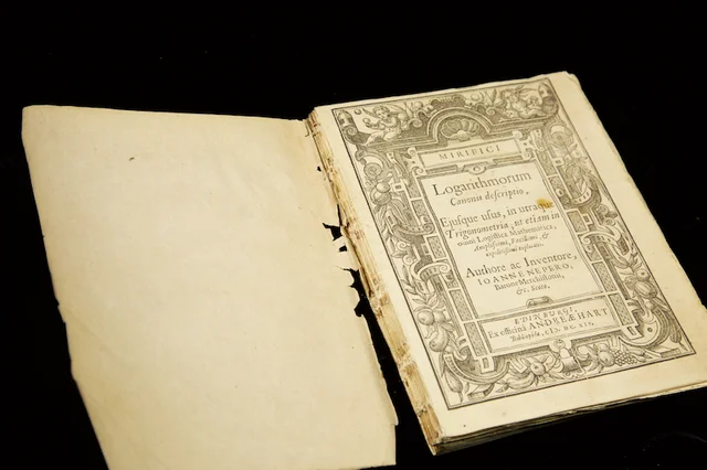 John Napier published the book “A Description of the Wonderful Table of Logarithms”
