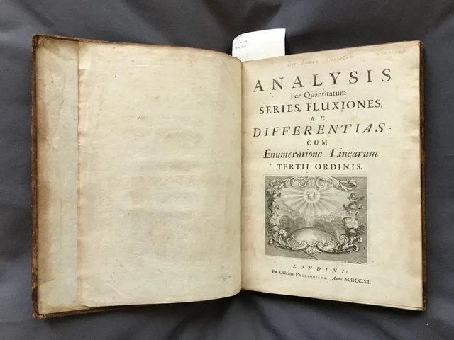 Newton published his treatise