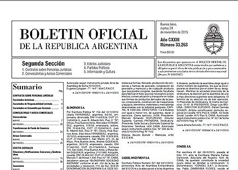 Mar 1, 2021 Art.N° 2 ; Ley N° 11.687. Transferencia de Fondo de Comercio. Precedimiento: