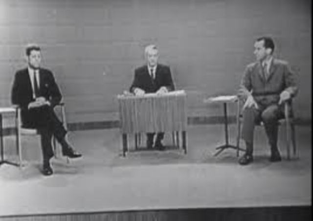 JFK Debates Richard Nixon on Television