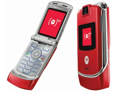 Original Motorola RAZR V3 Flip Cellphone Camera 2G GSM  Mobile Phone