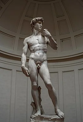 “El David”.  Michelangelo Buonarroti