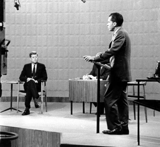 JFK Debates Richard Nixon on Television