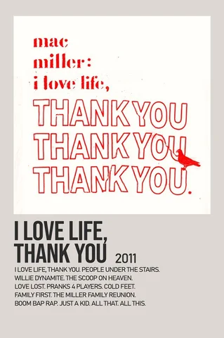 'I LOVE LIFE, THANK YOU' (MIXTAPE) – 10/14/2011