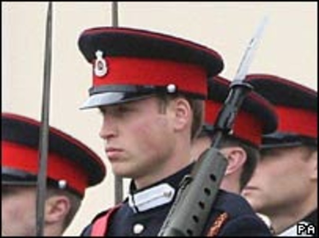 William graduates from Sandhurst Academy