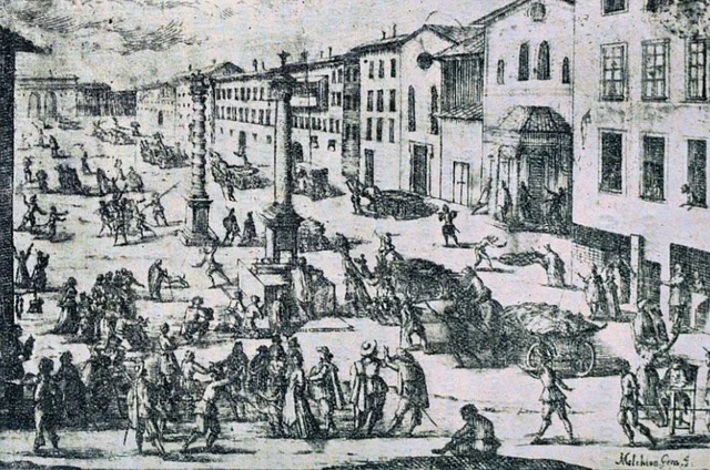 'Black Death' ravages Milan
