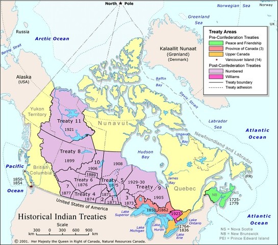 Treaty #6 central Alberta & Saskatchewan