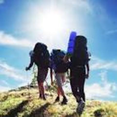 Take up interest in nature hikes