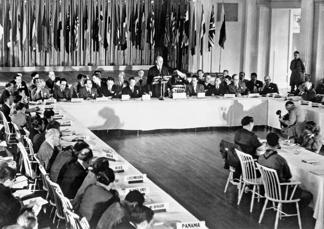 Conclusion of the Bretton Woods Conference