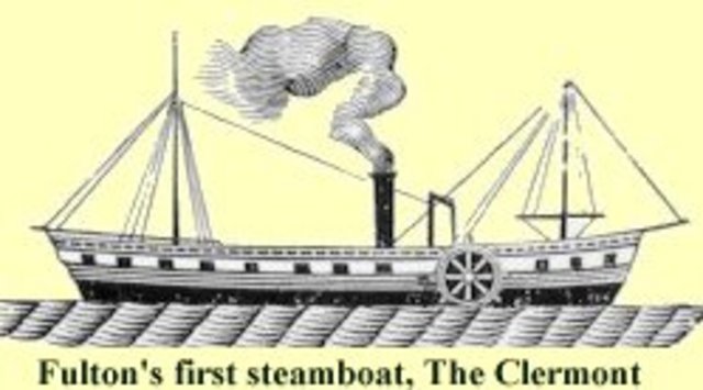 Robert Fulton's steamboat