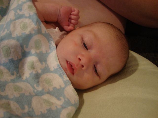 My first dinner out.