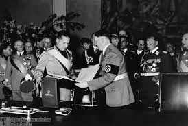 Germany and Italy sign the Pact of Steel