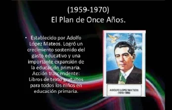 El Plan de Once Años, comenzó en 1960