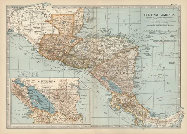 Centroamérica.  Federal Republic of Central America