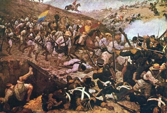 Colombia. Battle of Boyacá