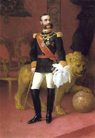Proclama rey de España, Alfonso de Borbón