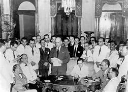 Firma del Protocolo de Río de Janeiro