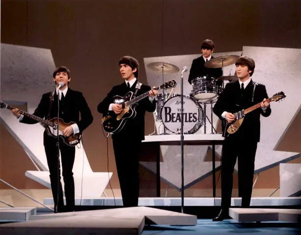 The Beatles appear on Ed Sullivan