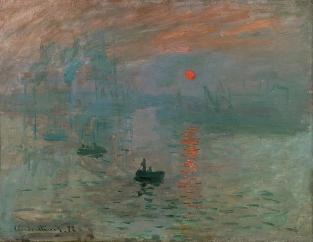 "Impression, Sunrise", Monet