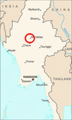 The Japanese occupy Mandalay