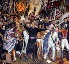 Independence of Central America from Spain and formation of the First Mexican Empire.