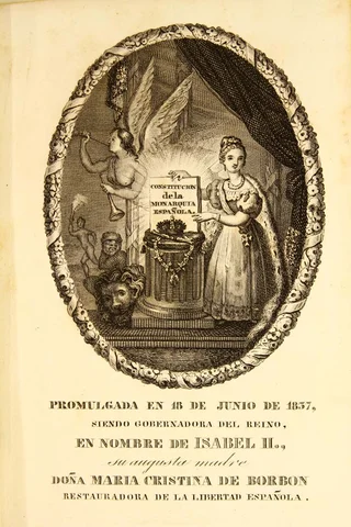 Aprobación de la Constitución de 1837
