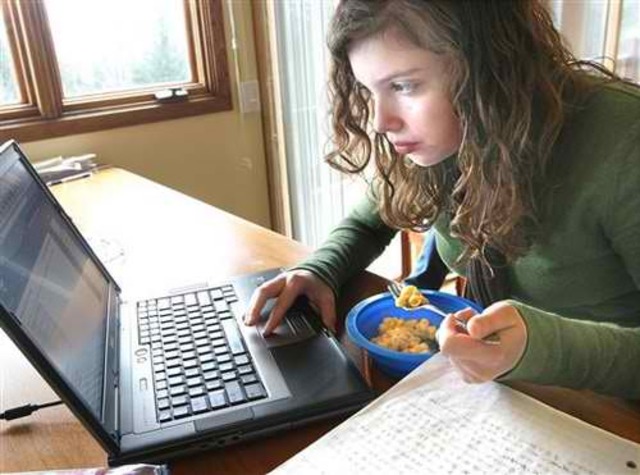 Students complete a majority of their schooling from home