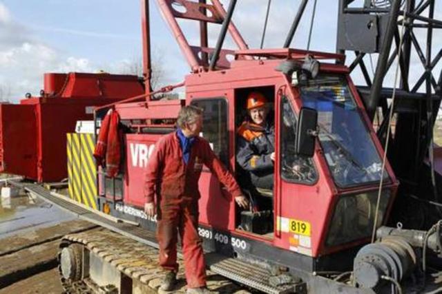 Eerste paal geslagen