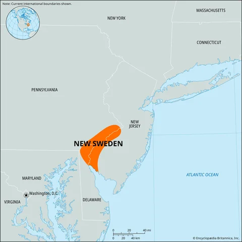 New Sweden is Claimed by the Dutch