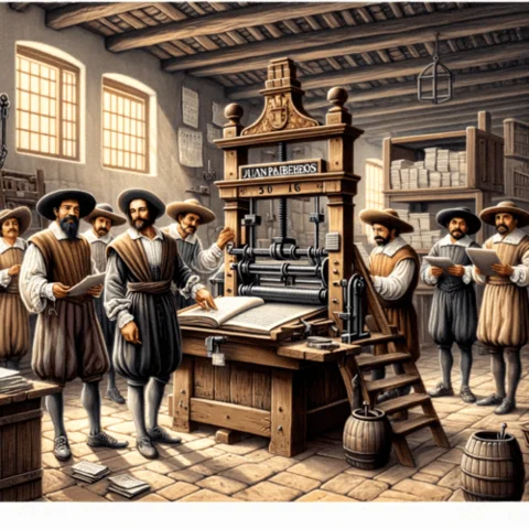 Llegada de la imprenta