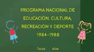Programa Nacional de Educación, Recreación, Cultura y Deporte
