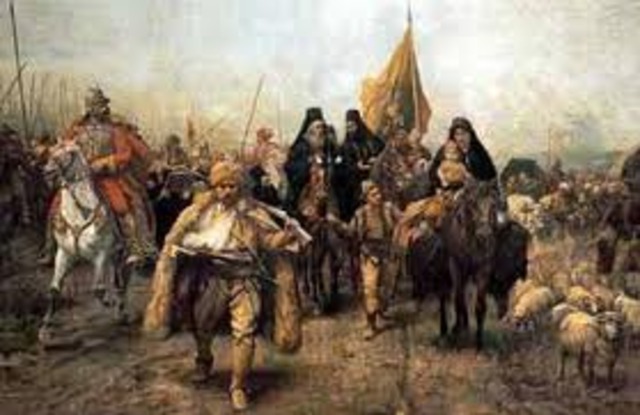 The Slavic people made the first civilization