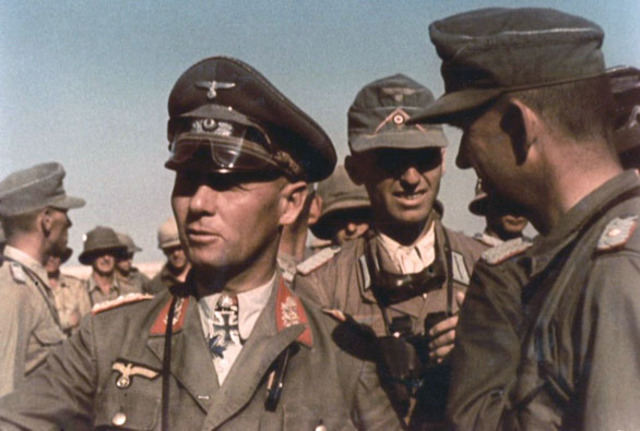German General Erwin Rommel arrives in Tripoli, North Africa.