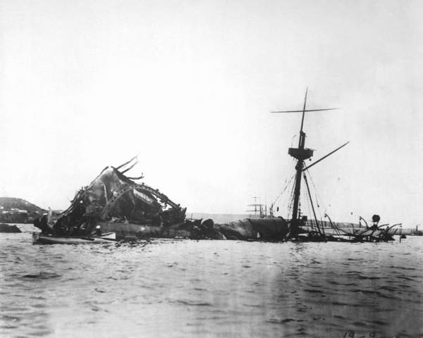 The Explosion of the USS Maine